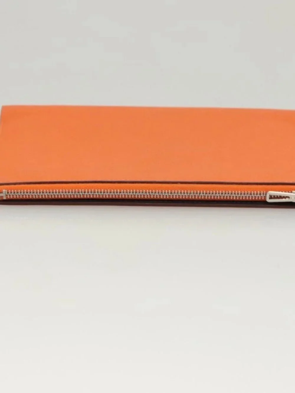 HERMES EA Zip PM Day Planner Cover Vaux Swift Orange Auth 117190M